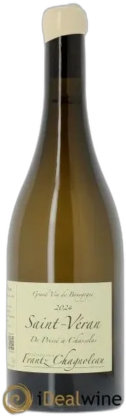 photo du vin Saint-Véran de Prissé à Chasselas Frantz Chagnoleau 2024