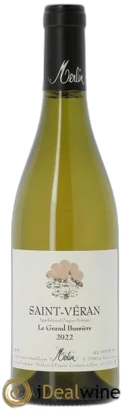 image du vin Saint-Véran le Grand Bussière Olivier Merlin 2022