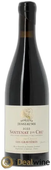 image du vin Santenay 1er Cru les Gravières Numerus Clausus Domaine Jessiaume 2022