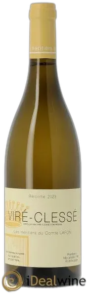 photo du vin Viré-Clessé Héritiers du Comte Lafon