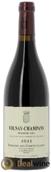 photos du vin Volnay 1er Cru Champans Comtes Lafon 2022