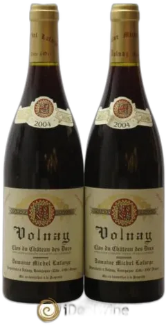 capture du vin Volnay 1er Cru Clos du Château des Ducs Lafarge 2004