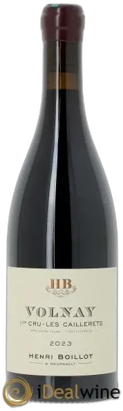 photo du vin Volnay 1er Cru les Caillerets Henri Boillot 2023