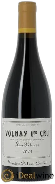 vue du vin Volnay 1er Cru les Pitures Maxime Dubuet Boillot 2021