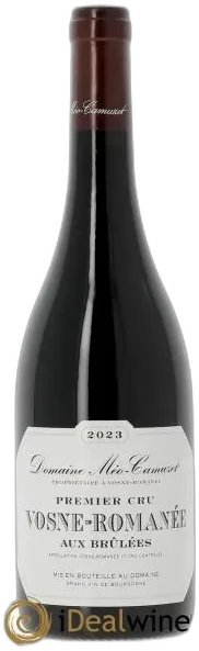 photo du vin Vosne-Romanée 1er Cru Aux Brûlées Méo-Camuzet 2023