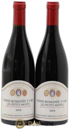 photo du vin Vosne-Romanée 1er Cru les Petits Monts Robert Sirugue 2018