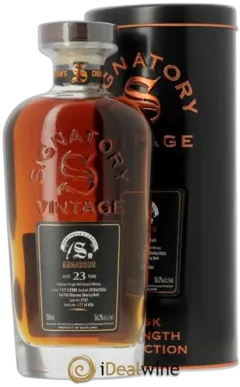 photo du vin Whisky Edradour 23 Ans 2000 1st Fill Sherry Butt Symington&Apos;s Choice Signatory Vintage 2000