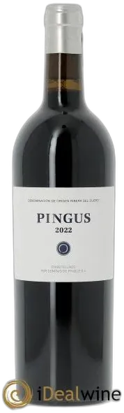photo du vin Dominio de Pingus 'Pingus' Ribera Del Duero, Spain