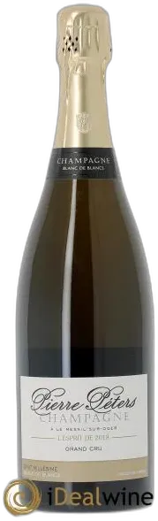 image du vin L&Apos;Esprit Blanc de Blancs Brut Pierre Péters 2018