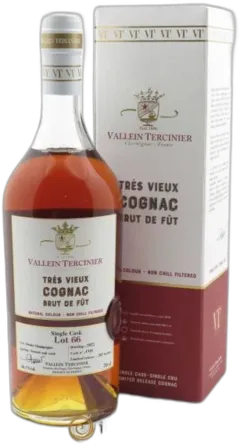 image du vin Cognac Vallein Tercinier Lot 66 Petite Champagne