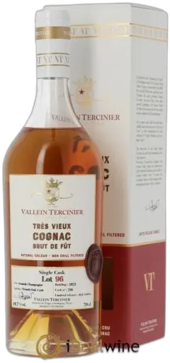 photos du vin Cognac Vallein Tercinier Lot 96 Grande Champagne