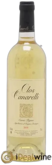 photo du vin Figari Clos Canarelli 2018