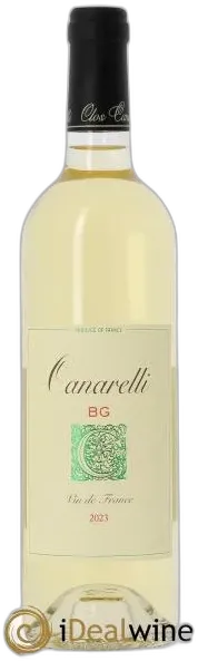 aperçu du vin Vin de France Bianco Gentile Clos Canarelli 2023