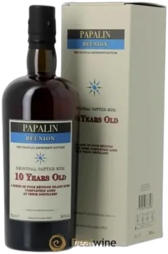 photo du vin Rhum Papalin 10 Ans Réunion