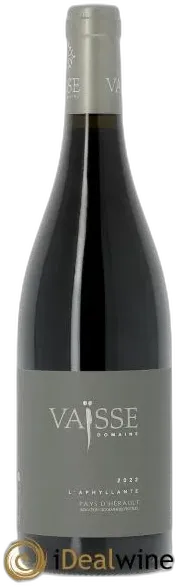 vue du vin Terrasses du Larzac L&Apos;Aphyllante Vaisse 2022