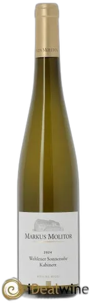 photos du vin Riesling Markus Molitor Wehlener Sonnenuhr Kabinett Gold Capsule