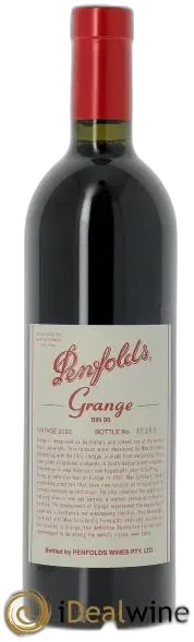 photo du vin South Australia Penfolds Wines Grange