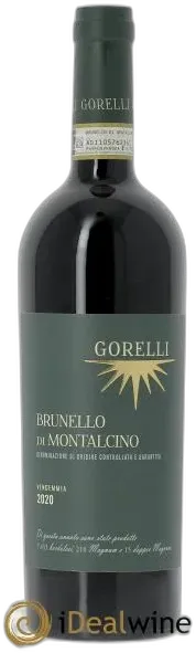 photo du vin Brunello di Montalcino Docg Gorelli