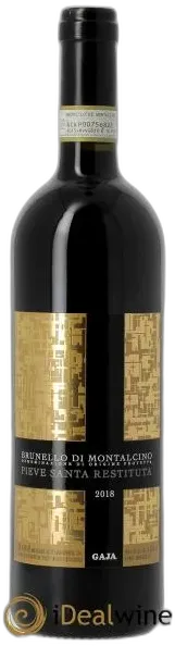 photos du vin Brunello di Montalcino Docg Pieve Santa Restituta Rennina Angelo Gaja