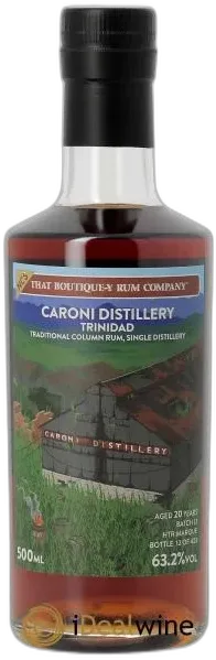 vue du vin Rhum Caroni 20 Ans Islay Cask Finish 10th Anniversary Tbywc
