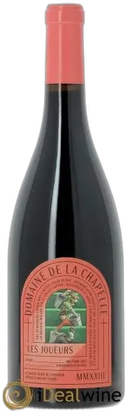 illustration du vin Magnum Chinon les Joueurs Domaine de la Chapelle