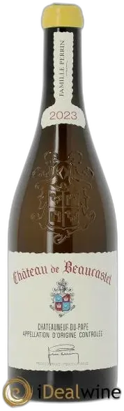 vue du vin Châteauneuf-du-Pape Château de Beaucastel Famille Perrin