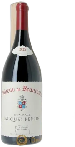 photo du vin Châteauneuf-du-Pape Château de Beaucastel Hommage à Jacques Perrin Famille Perrin