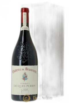 photo du vin Châteauneuf-du-Pape Château de Beaucastel Hommage à Jacques Perrin Famille Perrin