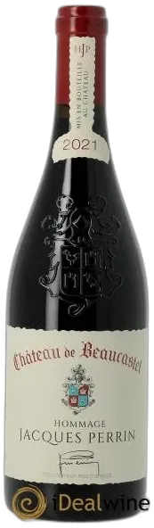 photo du vin Châteauneuf-du-Pape Château de Beaucastel Hommage à Jacques Perrin Famille Perrin