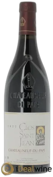 photo du vin Châteauneuf-du-Pape Clos Saint-Jean Pascal et Vincent Maurel