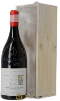 photo du vin Châteauneuf-du-Pape Clos Saint-Jean Sanctus Sanctorum Pascal et Vincent Maurel 2021