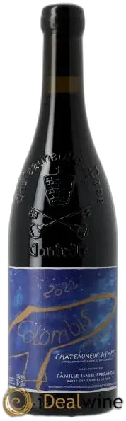 vue du vin Châteauneuf-du-Pape Colombis Domaine Saint-Préfert