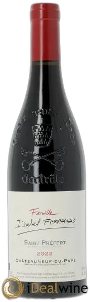 photo du vin Châteauneuf-du-Pape Domaine Saint-Préfert