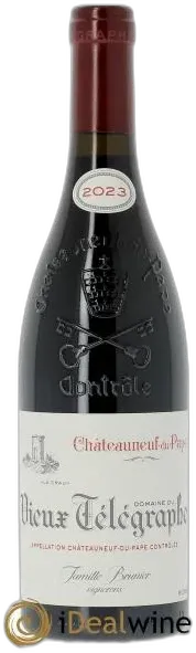 photo du vin Châteauneuf-du-Pape Vieux Télégraphe Vignobles Brunier 2023