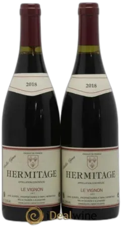 photo du vin Hermitage le Vignon Vieilles Vignes Jmb Sorrel 2018