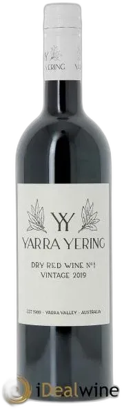 illustration du vin Yarra Valley Yarra Yering Vineyards Dry Red n°1 2019