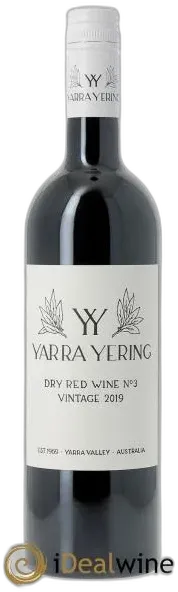photo du vin Yarra Valley Yarra Yering Vineyards Dry Red n°3 2019