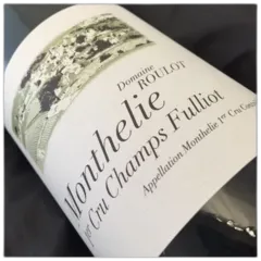 vue du vin Domaine Jean Marc Roulot Monthélie Champs Fulliot 2023