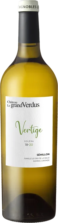 capture du vin Vertige Solera