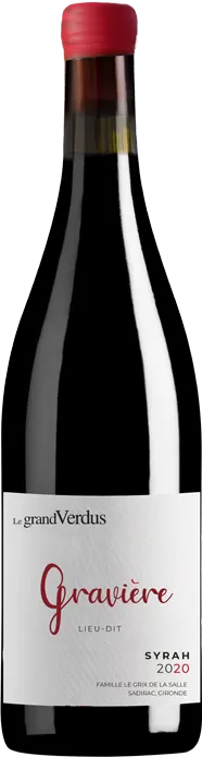 photo du vin Gravière Syrah