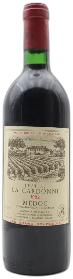 photo du vin Château la Cardonne 1982