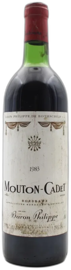 photo du vin Mouton Cadet 1983