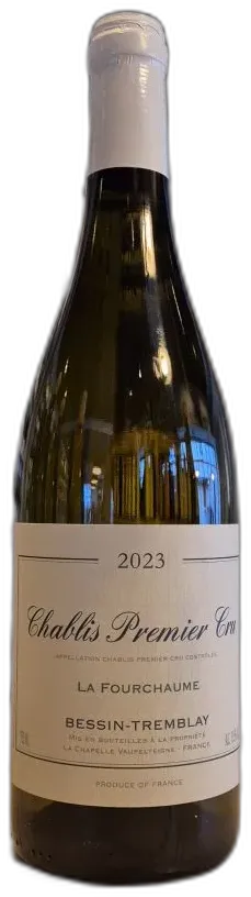 photo du vin Chablis Cru la Fourchaume 2023 Bessin Tremblay