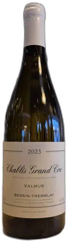 image du vin Chablis Grand Cru Valmur 2023 Bessin Tremblay