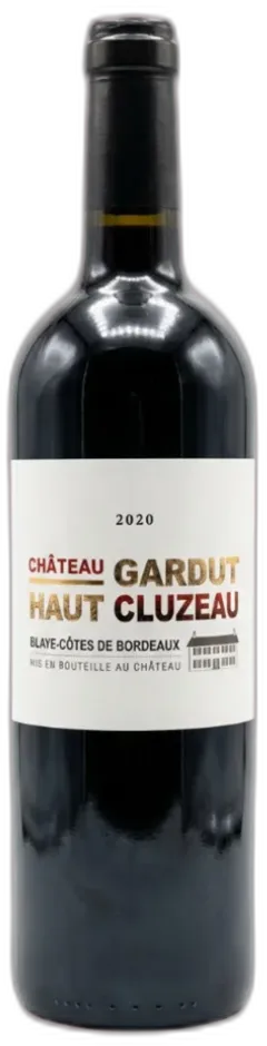image du vin Aoc Blaye-Côtes de Bordeaux Château Gardut Haut Cluzeau 2020