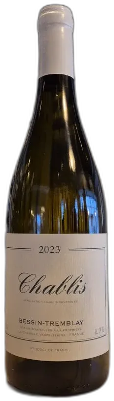 capture du vin Chablis 2023 Bessin Tremblay