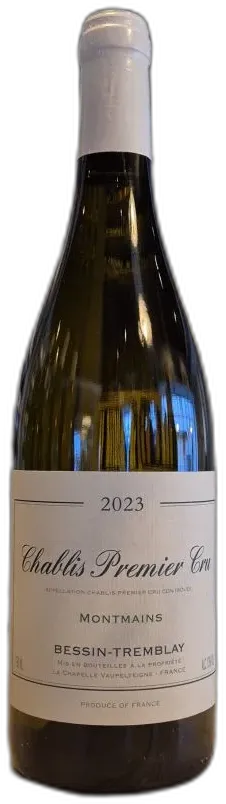 photo du vin Chablis Cru Montmains 2023 Bessin Tremblay