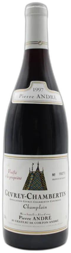 photo du vin Gevrey-Chambertin "Champlain" 1997 Pierre André