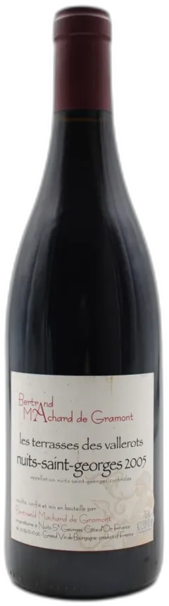 photo du vin Nuits-Saint-Georges 2005 "les Terrasses des Vallerots" Bertrand Machard de Gramont