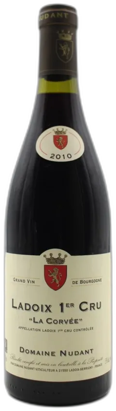 image du vin Ladoix 1er Cru " la Corvée" 2010 Domaine Nudant